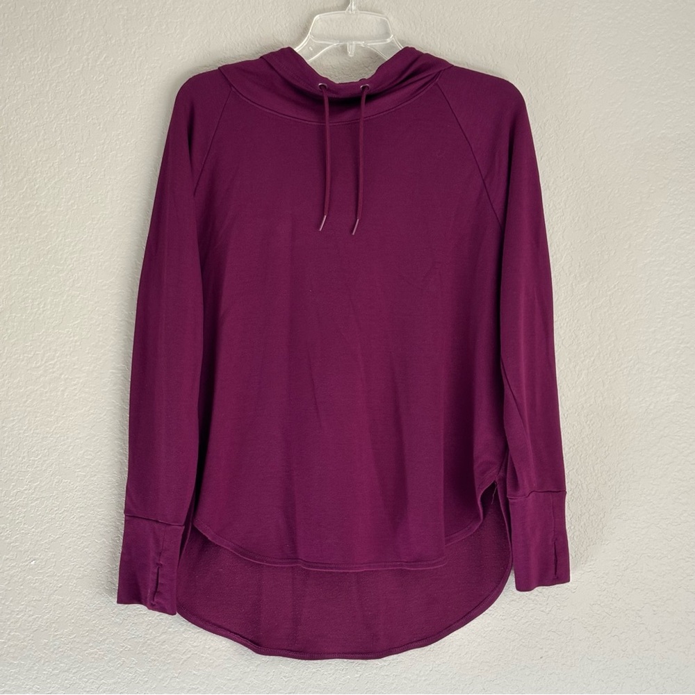 Athletic Works Women's Athleisure Mock Neck Hoodie size L